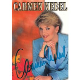 Autogramm TV / Volksmusik | Carmen NEBEL | 1997 "Weihnachten" (Koch)