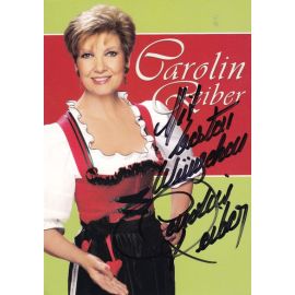 Autogramm TV / Volksmusik | Carolin REIBER | 2007 "Super-Hitparade" (Koch)