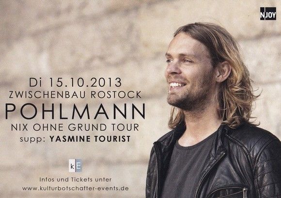 Autogramm Rock | CÄTHE | 2013 "Verschollenes Tier" (Tour 1)