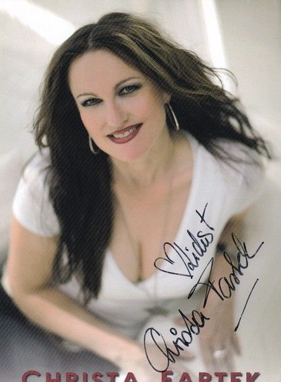 Autogramm Pop | Christa FARTEK | 2000er (Portrait Color) CM Music