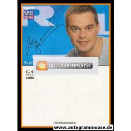 Autogramm TV | RTL | Raphael SCHNEIDER | 2000er Druck "GZSZ"