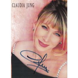 Autogramm Schlager | Claudia JUNG | 1998 "Augenblicke" (Portrait Color Tour)