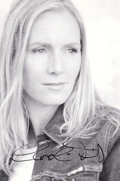 Autogramm Schauspieler | Carolin FINK | 2000er (Portrait SW)