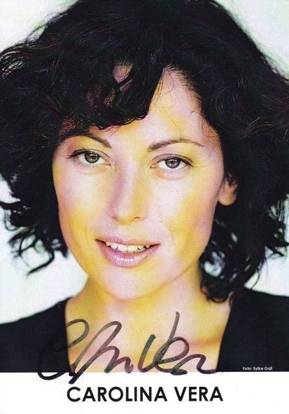 Autogramm Schauspieler | Carolina VERA | 2000er (Portrait Color) Gall
