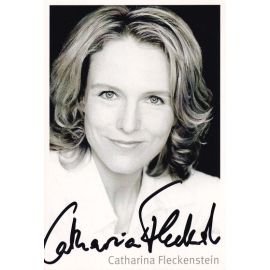 Autogramm Schauspieler | Catharina FLECKENSTEIN | 2010er (Portrait SW)