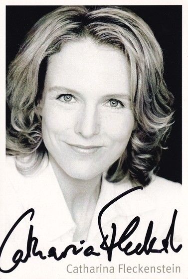 Autogramm Schauspieler | Catharina FLECKENSTEIN | 2010er (Portrait SW)