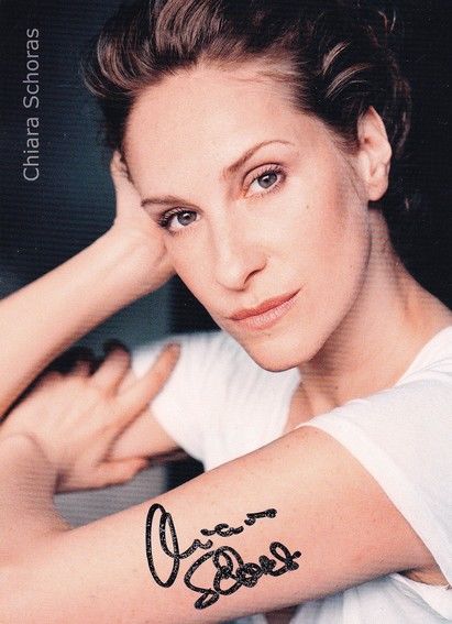 Autogramm Schauspieler | Chiara SCHORAS | 2000er (Portrait Color)
