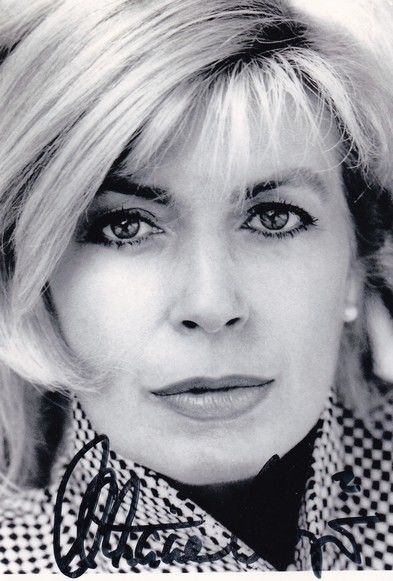 Autogramm Schauspieler | Christiane KRÜGER | 1990er Foto (Portrait SW) 1