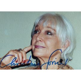 Autogramm Klassik | Christine GÖRNER | 2000er Foto (Portrait Color) Schwarzer
