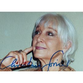Autogramm Film / Klassik | Christine GÖRNER | 2000er Foto (Portrait Color) Schwarzer