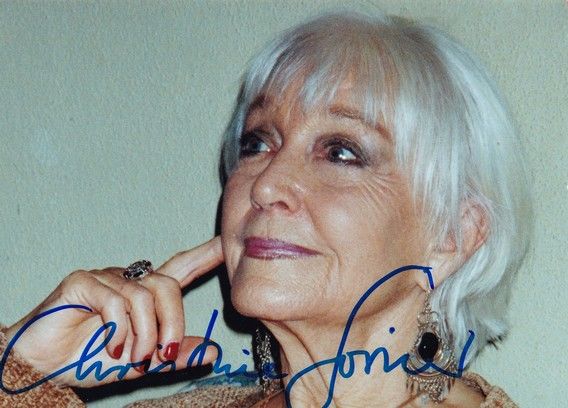 Autogramm Film / Klassik | Christine GÖRNER | 2000er Foto (Portrait Color) Schwarzer