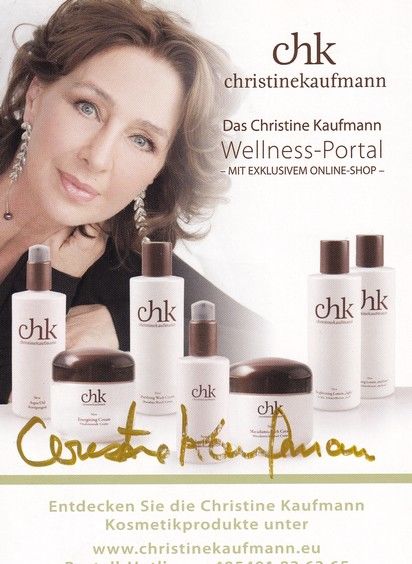 Autogramm Schauspieler | Christine KAUFMANN | 2000er (Portrait Color) Wellness