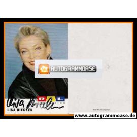Autogramm TV | RTL | Lisa RIECKEN | 1980er (Portrait Color)