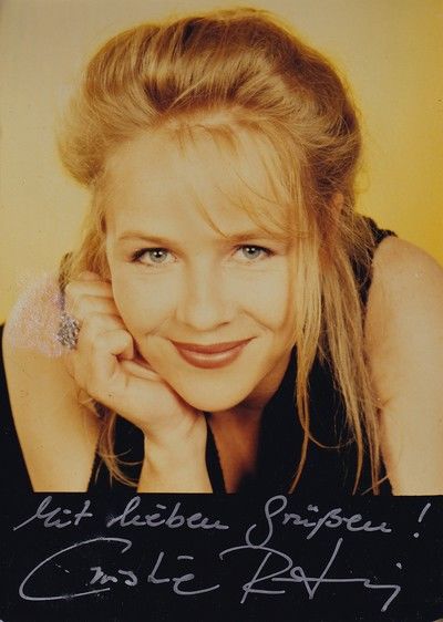 Autogramm Schauspieler | Christine RÖTHIG | 2000er Foto (Portrait Color)