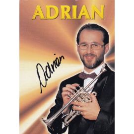Autogramm Instrumental (Trompete) | ADRIAN | 1990er (Portrait Color) Trio