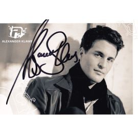 Autogramm Pop | Alexander KLAWS | 2008 "Was Willst Du Noch" (Portrait SW) Cruiser