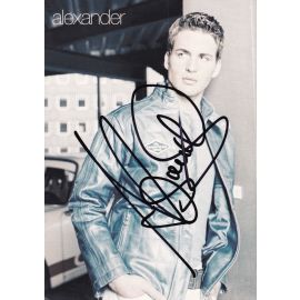 Autogramm Pop | Alexander KLAWS | 2003 "Take Your Chance" (Portrait Color) Hansa BMG
