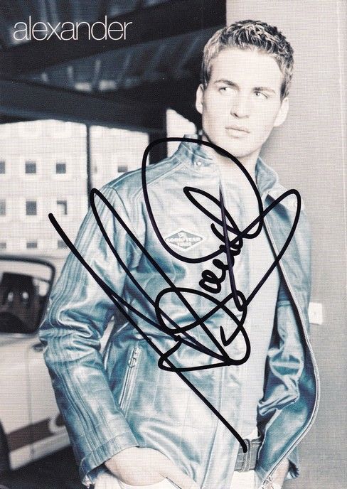 Autogramm Pop | Alexander KLAWS | 2003 "Take Your Chance" (Portrait Color) Hansa BMG