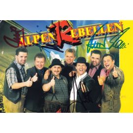 Autogramme Schlager | ALPENREBELLEN | 2002 "Wo Sind Die Männer" (Koch)