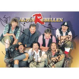 Autogramme Schlager | ALPENREBELLEN | 1999 "Live" (EastWest)