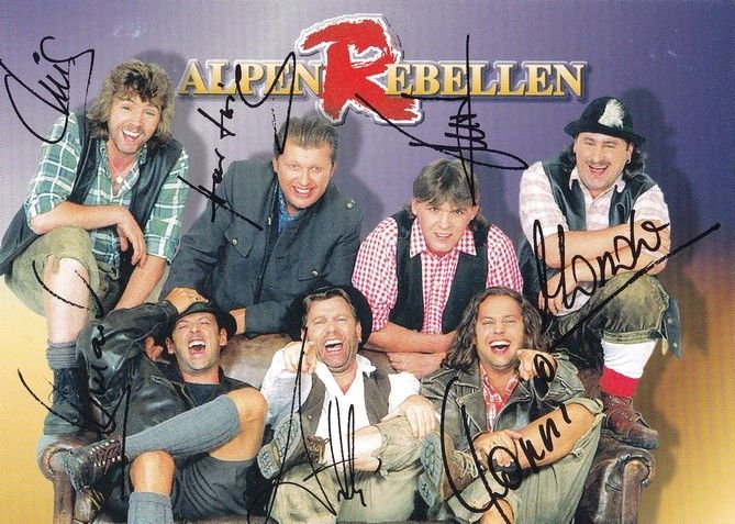 Autogramme Schlager | ALPENREBELLEN | 1999 "Live" (EastWest)
