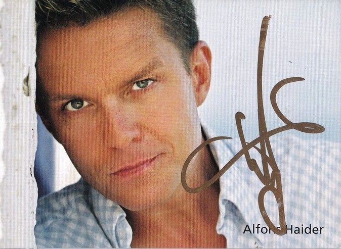 Autogramm Schauspieler | Alfons HAIDER | 2005 (Portrait Color) Prader