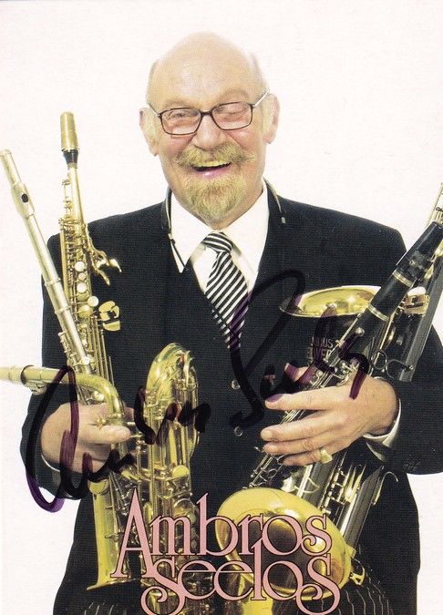 Autogramm Musik | Ambros SEELOS | 2000er (Portrait Color)