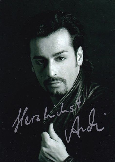 Autogramm Tanzen / TV | Andre HÖHL | 2000er Foto (Portrait SW)