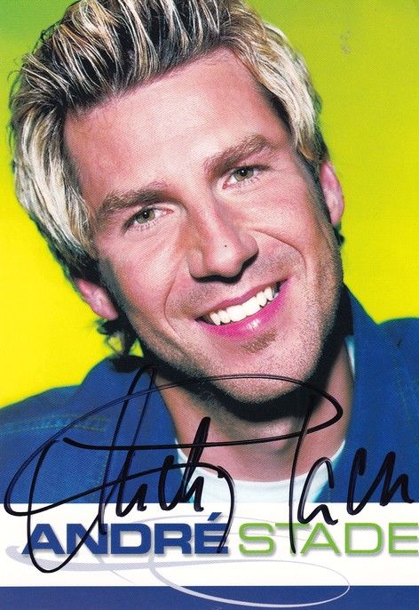 Autogramm Schlager | Andre STADE | 2002 "Viel Mehr" (Koch)