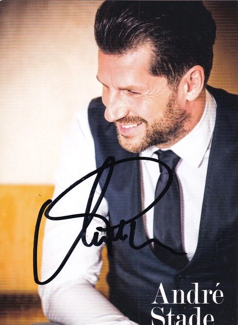 Autogramm Schlager | Andre STADE | 2015 "Im Leben" (Telamo)