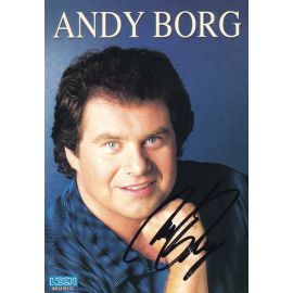 Autogramm Schlager | Andy BORG | 2001 "Super Glücklich" (Portrait Color Koch)