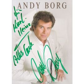 Autogramm Schlager | Andy BORG | 2007 "Meine Evergreens" (Portrait Color MCP VM)