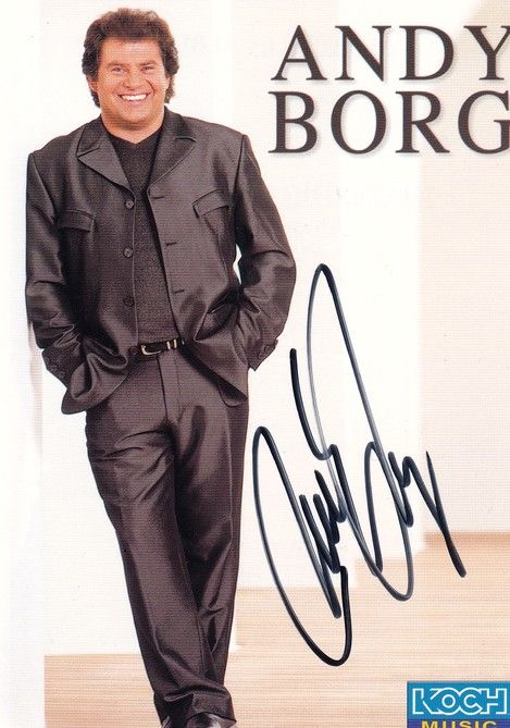 Autogramm Schlager | Andy BORG | 2000 "2000" (Koch)