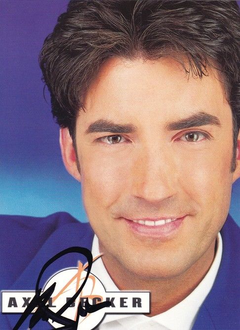 Autogramm Schlager | Axel BECKER | 2000 "Träume Werden Wahr" (Portrait Color Koch)