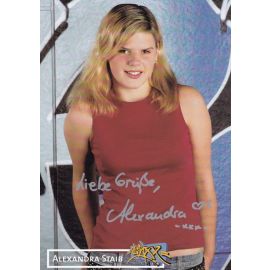 Autogramm TV | ARD | Alexandra STAIB | 2000er "Fabrixx" (Portrait Color)