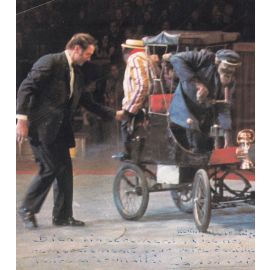 Autogramm Zirkus | CAPELLINIS | 1970er (Showszene Color) Schimpansen