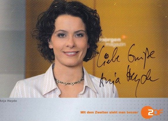 Autogramm TV | ZDF | Anja HEYDE | 2000er "Morgenmagazin"