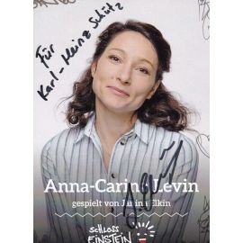 Autogramm TV | ARD | Anna-Carina LEVIN | 2010er "Schloss Einstein"