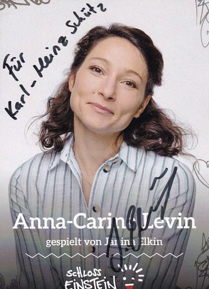 Autogramm TV | ARD | Anna-Carina LEVIN | 2010er "Schloss Einstein"