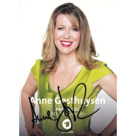 Autogramm TV | ARD | Anne GESTHUYSEN | 2010er "Paarduell"