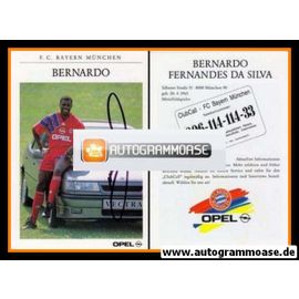 Autogramm Fussball | FC Bayern M&uuml;nchen | 1991 | BERNARDO