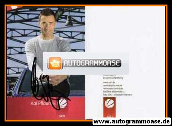 Autogramm TV | SAT1 | Kai PFLAUME | 2000er "Nur Die Liebe Zählt"