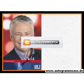 Autogramm Radio | SR1 Europawelle | Thomas ROSCH | 2000er (Portrait Color)