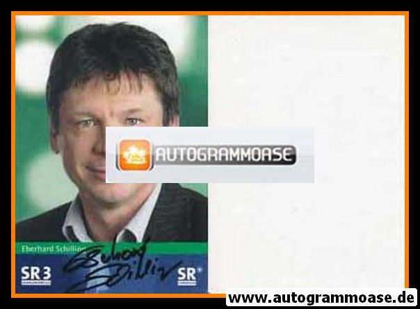 Autogramm Radio | SR3 Saarlandwelle | Eberhard SCHILLING | 2000er (Portrait Color)