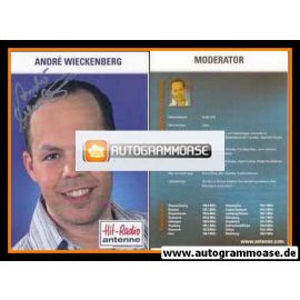 Autogramm Radio | Antenne Niedersachsen | Andre WIECKENBERG | 2000er (Portrait Color)