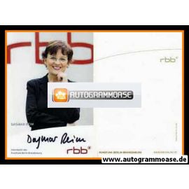 Autogramm Radio | RBB | Dagmar REIM | 2000er (Portrait Color)