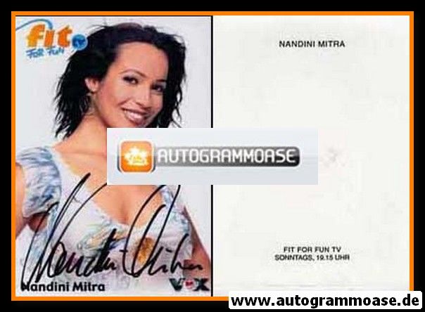Autogramm TV | VOX | Nandini MITRA | 2000er "Fit For Fun" 1