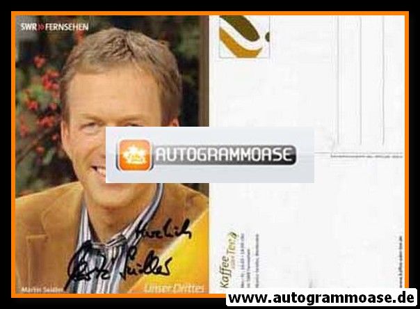 Autogramm TV | SWR | Martin SEIDLER | 2000er "Kaffee Oder Tee"