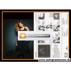 Autogramm Schlager | Andrea BERG | 2003 "Machtlos" (Portrait Color Jupiter BMG)
