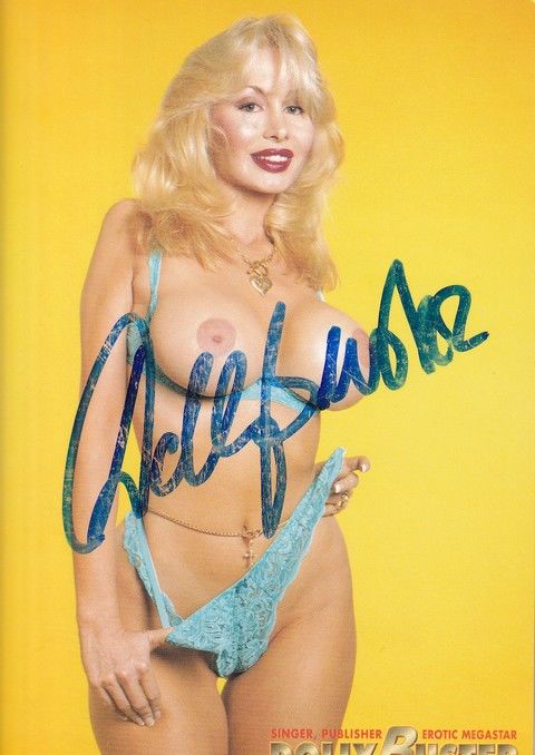 Autogramm Erotik | DOLLY BUSTER | 1990er (Portrait Color) 3